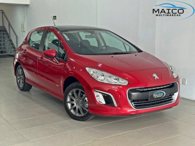 PEUGEOT - 308 - 2014/2015 - Vermelha - R$ 50.900,00