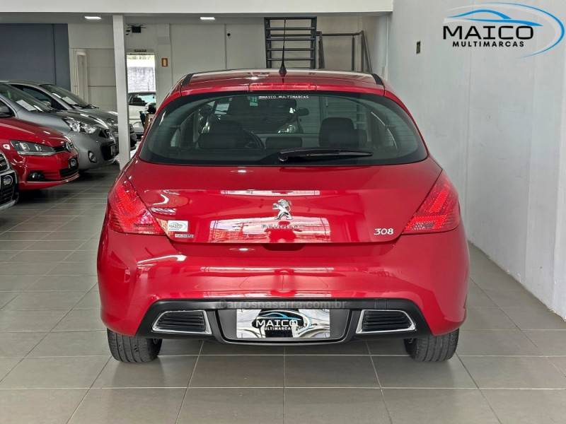 PEUGEOT - 308 - 2014/2015 - Vermelha - R$ 50.900,00